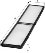 K 9033 MFILTER Фильтр, воздух во внутренном пространстве